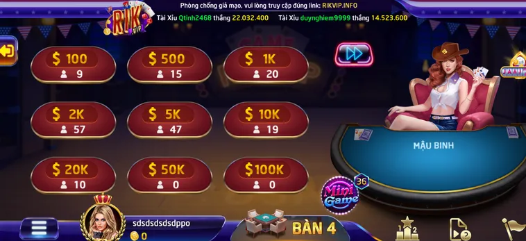 Chinh Phục Nhiệm Vụ Hoàn Thành 10 Ván Mậu Binh Tại B52Club Cực Đỉnh